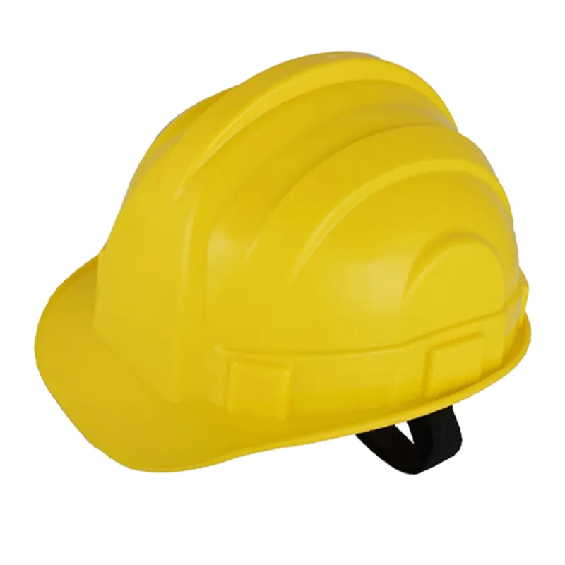 Heavy Duty HDPE  Safety Helmet For Work, and General Headwear Protection (Yellow)