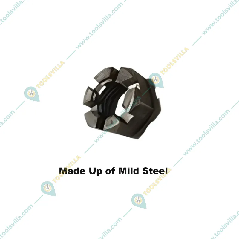 Vardhman High Quality Mild Steel Axcel Shaft Nut