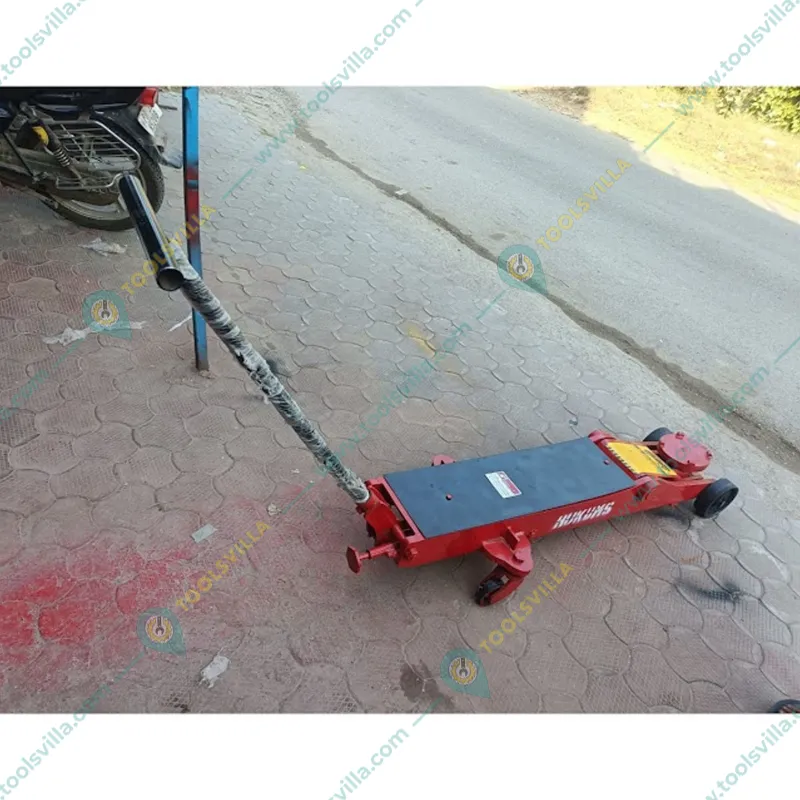 Hukums 15 Ton Floor Trolley Jack With Oil Seal Kit - 560 mm Maximum Lifting Height