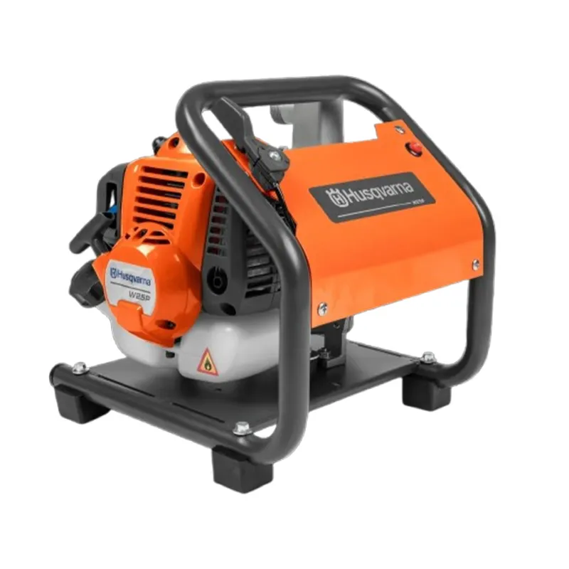 Husqvarna 1 Inch Water Pump W25P, With Heavy 2 Stroke 25.4 CC Engine 
