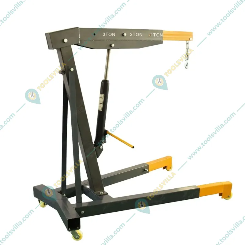 HT 3 Ton Lifting Capacity Hydraulic Engine Crane, 2300 mm Max Lifting Height