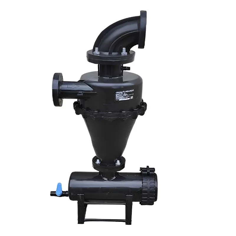 Hydrocyclone Filter with Flenge End Bend (30 m3/hr)(Size-2 inches)