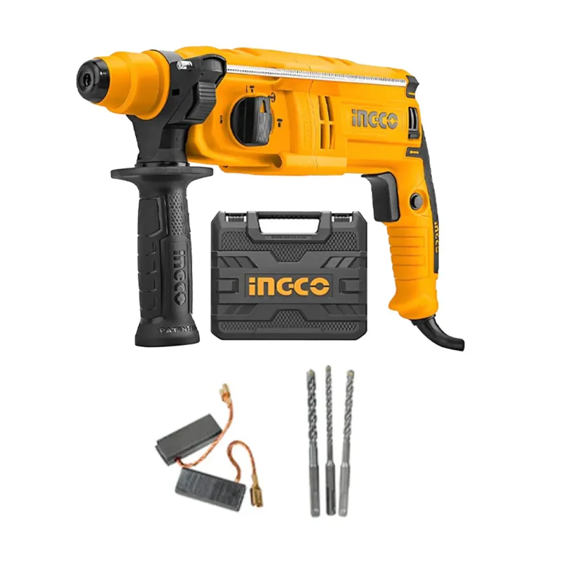 INGCO 650W SDS Plus Chuck System Rotary Hammer 1700 RPM,5500 BPM (RGH6528)