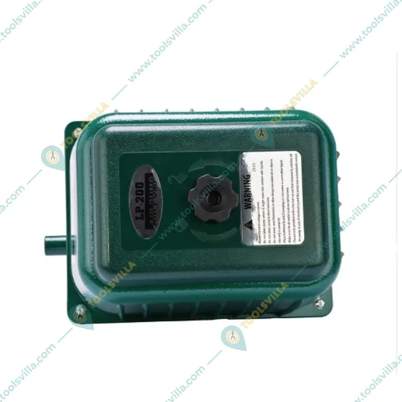 Resun LP-200 Low Noise Biofloc Tank Pond Aeration Aquarium Air Pump 