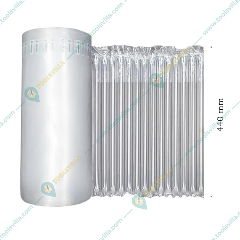 165m (10kg) 440mm Tube Shape Inflatable Packaging Air Cushion Roll