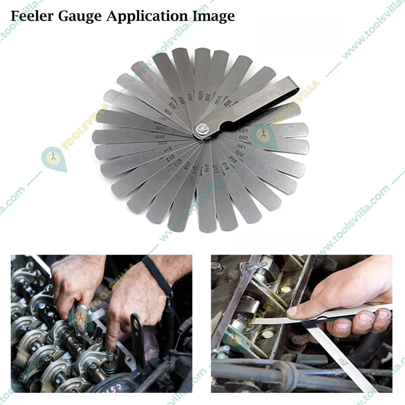 Jhalani 12 Inch Feeler Gauge With 26 Blades, Stainless Steel Material(12")