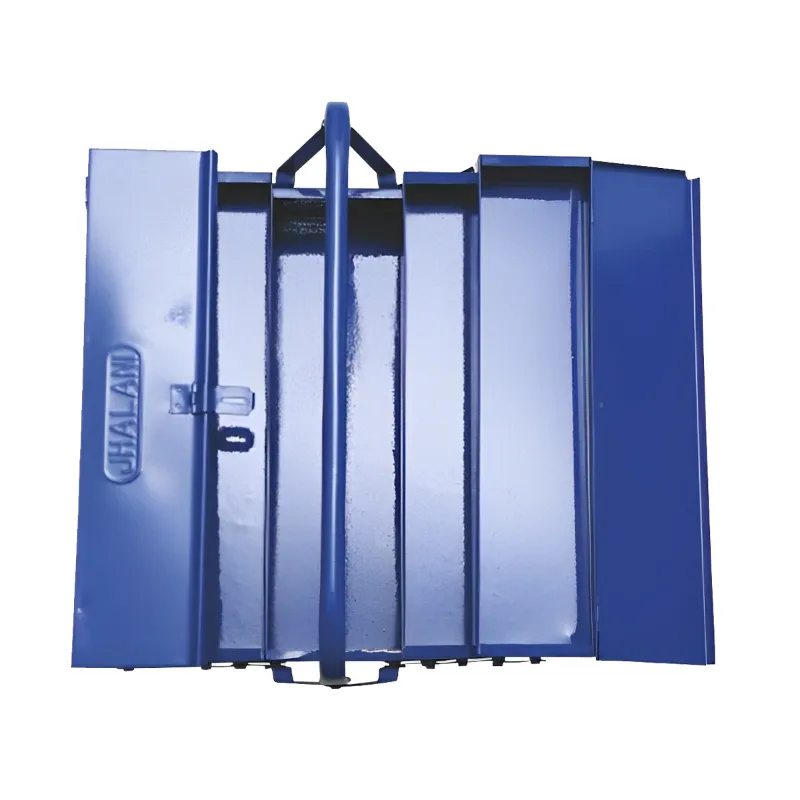 Jhalani 5 Ties Metal Tool Box, 18x8x6 Inch, (9617)
