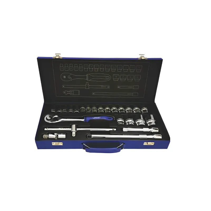 Jhalani 8-32 mm 28 Pcs. 1/2 Drive Hex & Bi-Hex Socket Set (D-19/J19 SM)