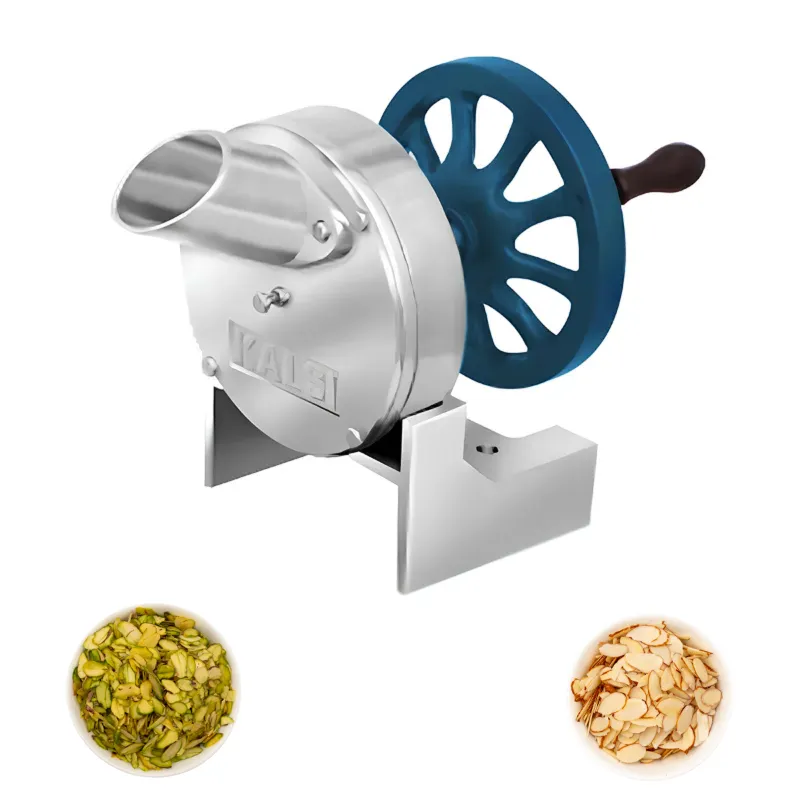 Kalsi Manual Operated Big Size Pista Badam Slicer Machine, Aluminium Body