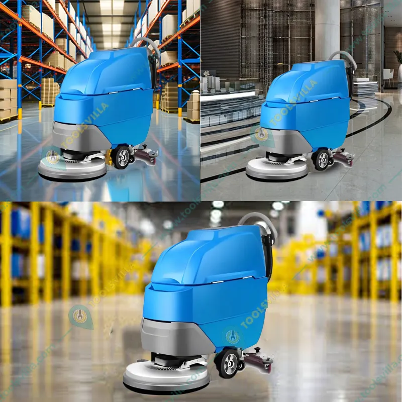 Kruger highly advanced Automatic Scrubber cum Drier with 55 liters of Fresh Water tank capacity with 1 Year Warranty