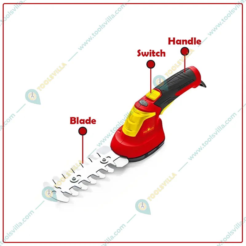 Wolf-Garten Cordless/ Battery Operated Mini Hedge Trimmer 15 cm | LI-ION POWER FINESSE 30 B
