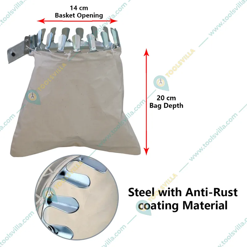 Lightweight Mango Fruit Picker or Fruit Harvester Without Pole