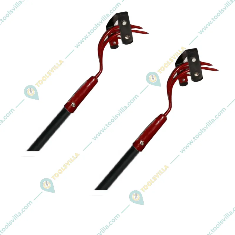 Manual Weedivator of 5 Tyne and 6 inch Blade for Weed Cutting and Soil Cultivation With Handle(Pack Of 2)