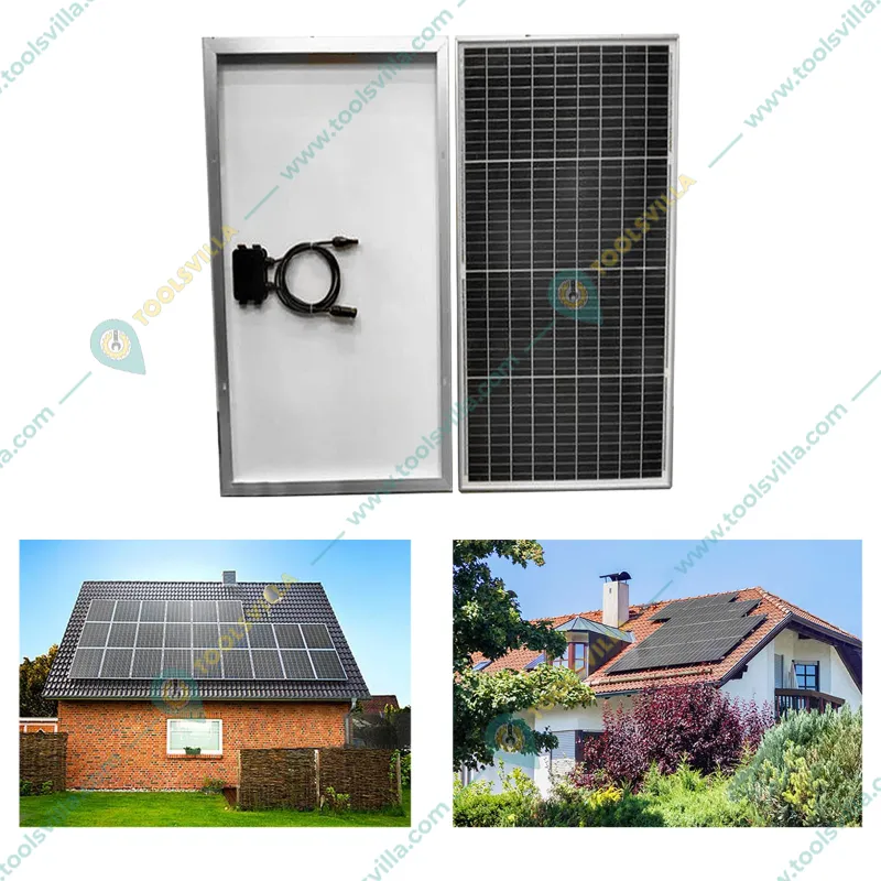 Gramstrong 50W Monocrystalline Efficient Class A Solar Panel of 36 Cells (1 Year Warranty) for home, Industrial Purpose