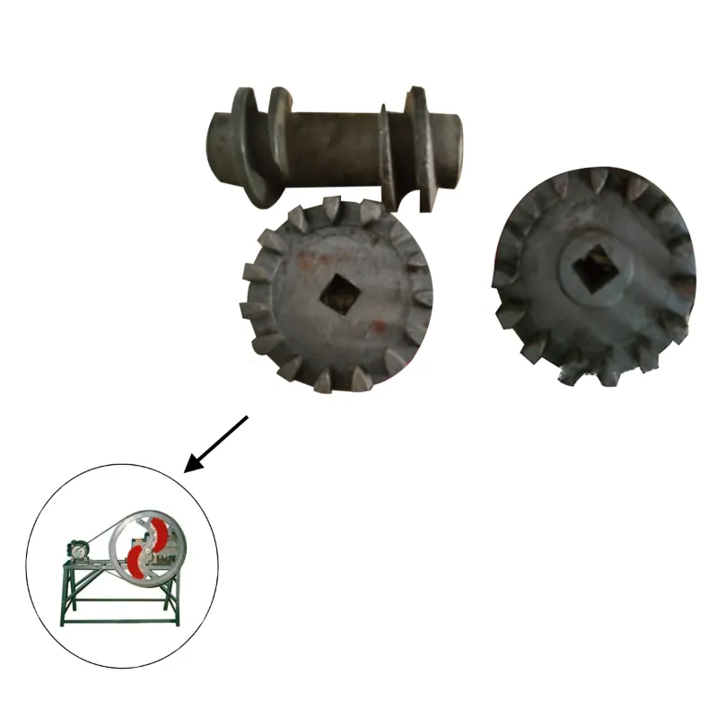 Premium Quality MS Gear Set for Chaff Cutter Machine, Set of 1