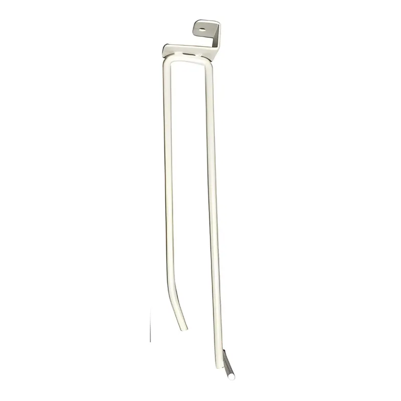 Made In India 30 x 2 x 2 Cm Double-sided hook for Supermarket shelves- Set of 5