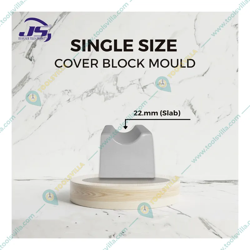 JS Designer 25 x 25 x 3 Cm, 22 mm Rubber Cover Block Mould, 36 Cavity 