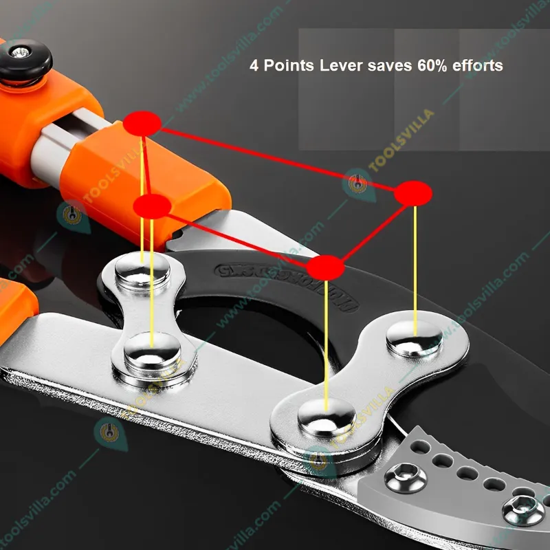 Manual Bypass Lopper 100 mm Cutting Capacity, 67-102cm Expendable 