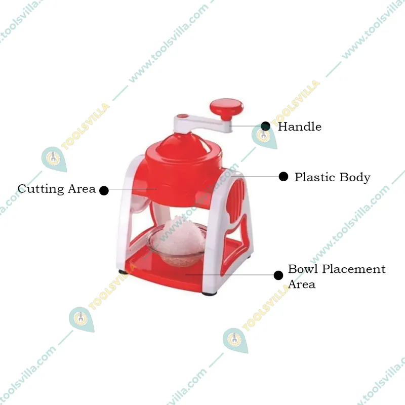 Manual Ice Gola Maker with Slush Maker and Ice Crusher
