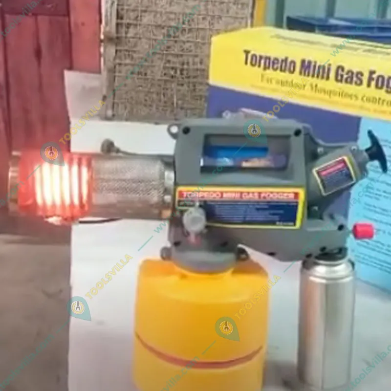 Meraj Tech 2L Mini Handy Fogging Machine with Free Gas Can & Shoulder Belt for Mosquito Control 