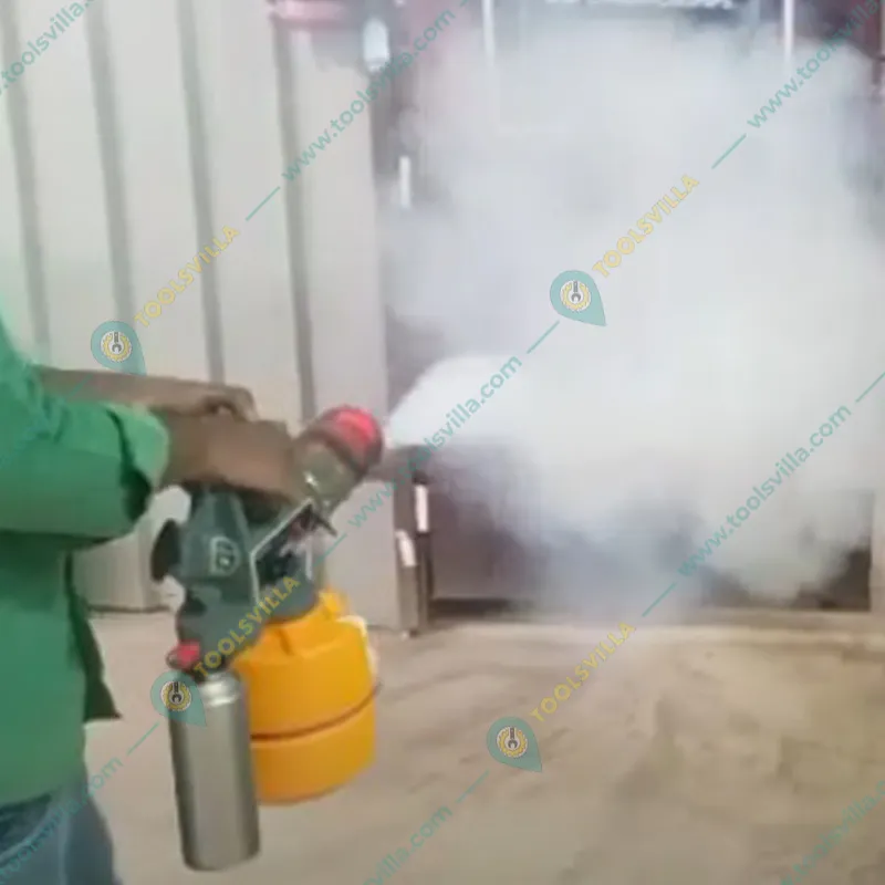 Meraj Tech 2L Mini Handy Fogging Machine with Free Gas Can & Shoulder Belt for Mosquito Control 
