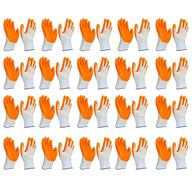 Minsales 20 Pair Safety Gloves - Reusable, Breathable, Cut Resistant for Garden, Washing, Cleaning