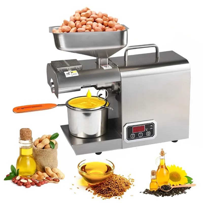 Oil Seed Press Machine 600W, 4-8 Kg/Hr, With Digital Temperature Controller with Free Accessories