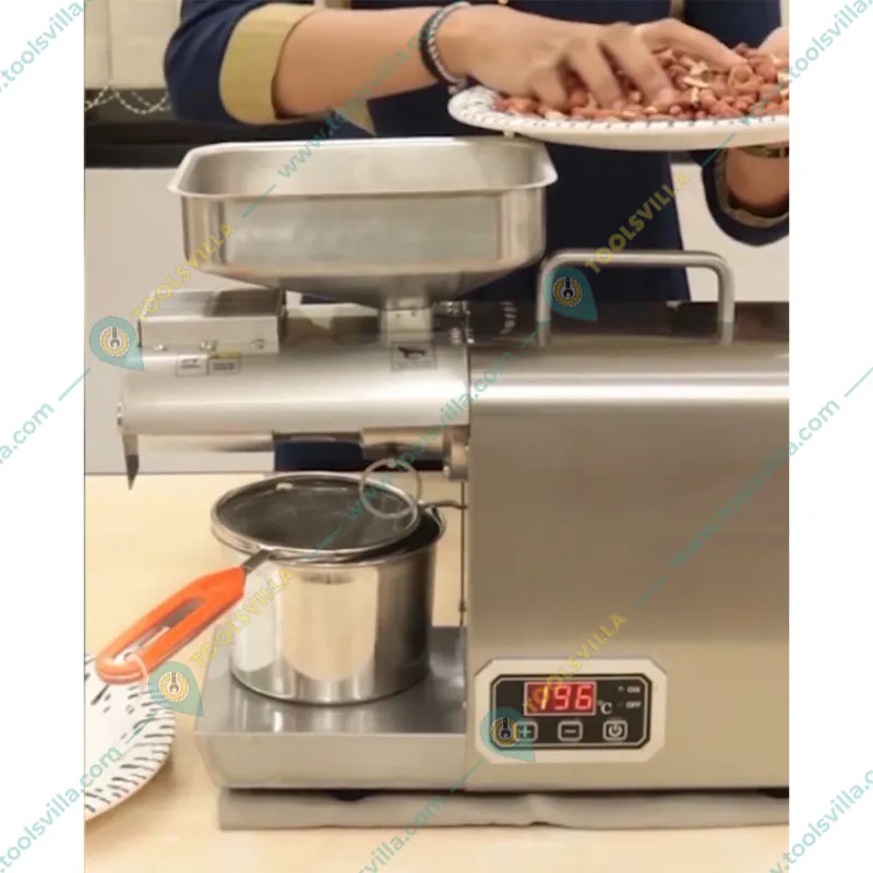 Oil Seed Press Machine 600W, 4-8 Kg/Hr, With Digital Temperature Controller with Free Accessories