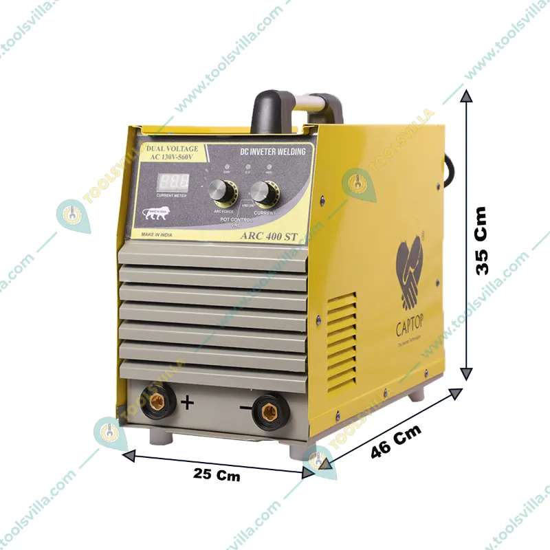 Captop ARC 400 A IGBT Inverter Welding Machine - 6 Months Warranty (ARC 400 ST)