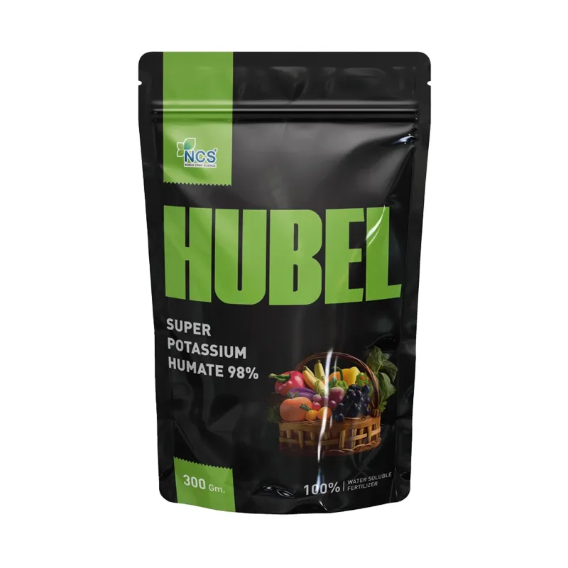 Nobel Crop Science HUBEL (Humic Acid 98%) 300 gm Super Potassium Humate