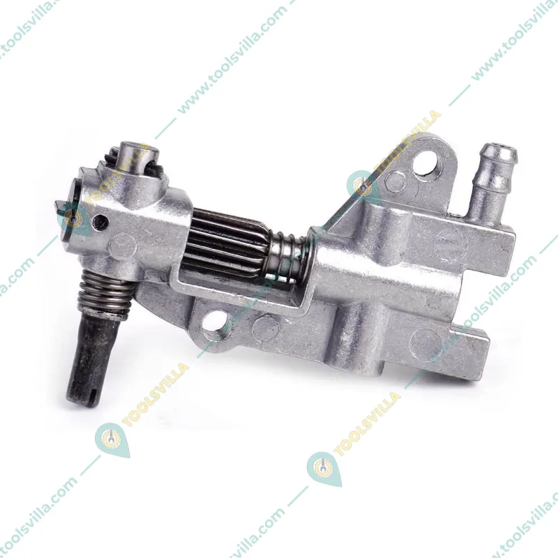 Oil Pump with Gear Worm for Chain Oiling Suitable for 2 Stroke 58 CC & 52 CC Chainsaws