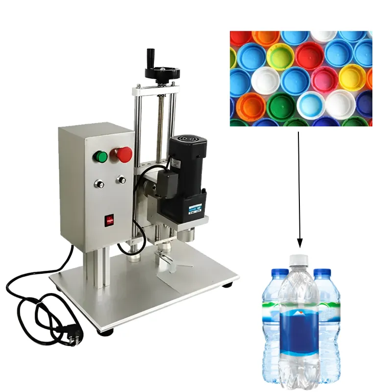 Heavy Duty 10-50 mm Semi-Automatic Continuous Capping Machine DDX-450