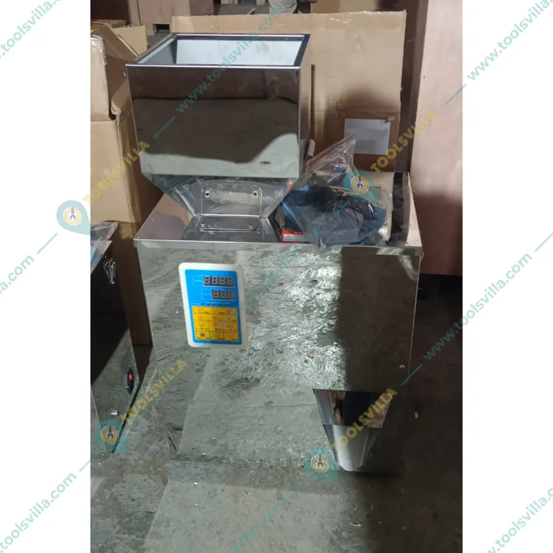 Tabletop 10gm to 50gm Stainless Steel Body Granule Filling Machine