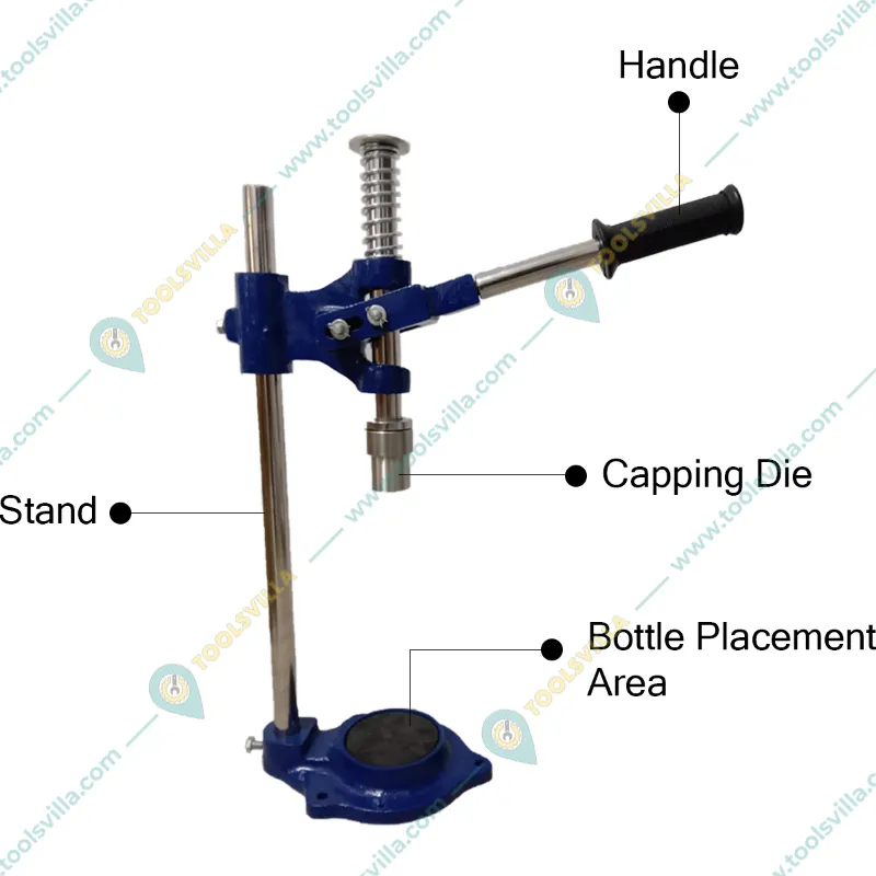  Crown Capping and Hand Corking Machine