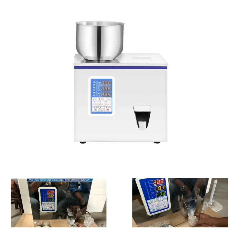 Tabletop 50gm to 150gm Stainless Steel Body Granule Filling Machine