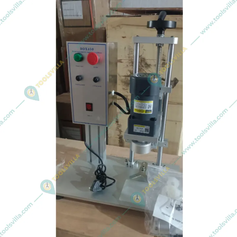 Heavy Duty 10-50 mm Semi-Automatic Continuous Capping Machine DDX-450