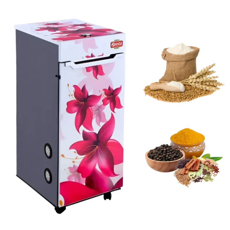 Ajanta PLATINUM-2 HP Full Automatic Customize Aata Maker/Flour Mill/Atta Chakki/Ghar Ghanti Machine, 11-14 Kgs/hr Capacity With Free Accessories