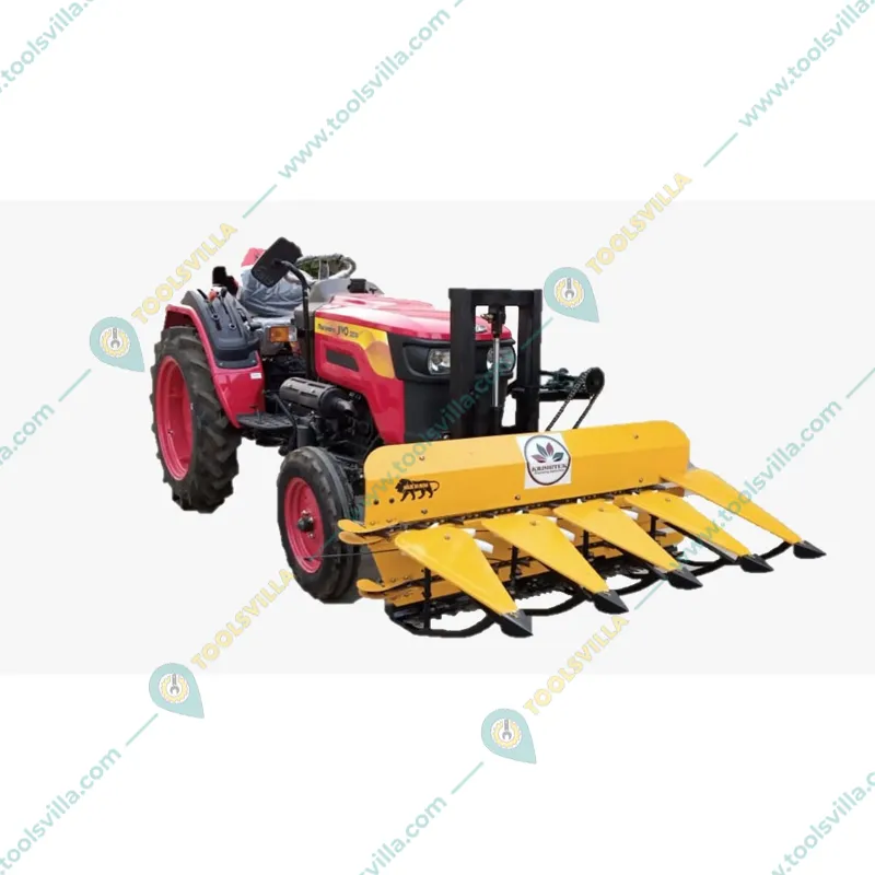 Krishitek (T5) 5 Feet  Reaper Attachment for 14 HP to 28 HP Mini Tractor (Including 1 Year Warranty)