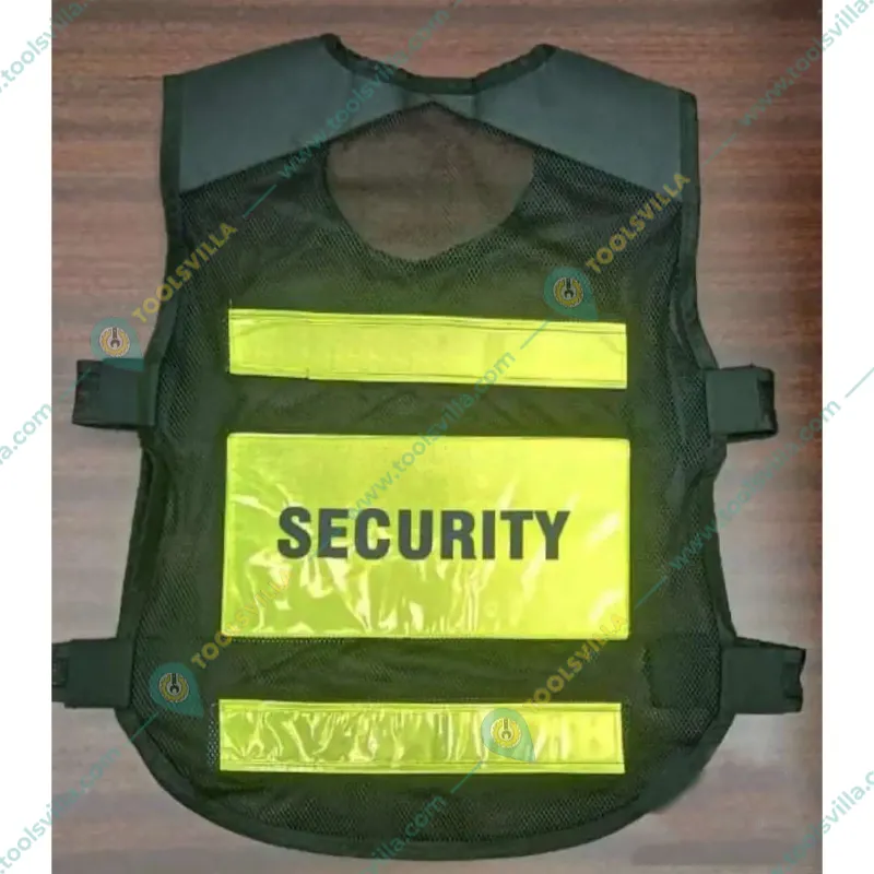 Payuh Security Vest/Jacket With Retro Reflectors, V Neck For Summer