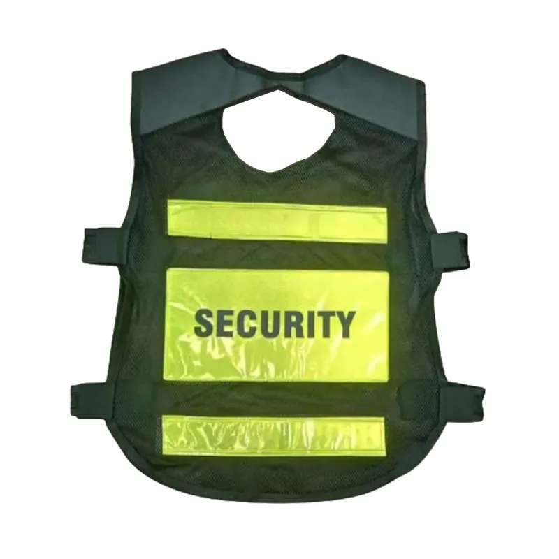Payuh Security Vest/Jacket With Retro Reflectors, V Neck For Summer