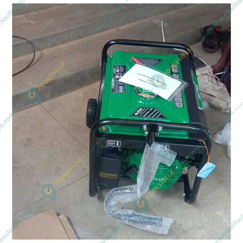 ALPHA 3KVA Single Phase Recoil and Electric Start Portable Petrol Generator