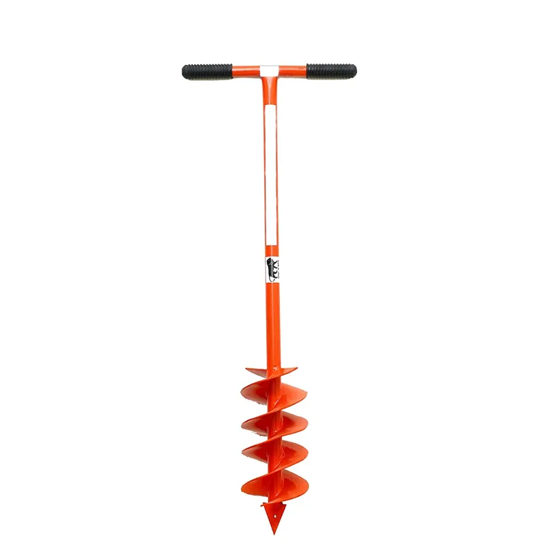 Redbuild Hand Held Post-Hole Digger with 6-inch Diameter for Dairy Farmers, Electricians, and Nursery Workers