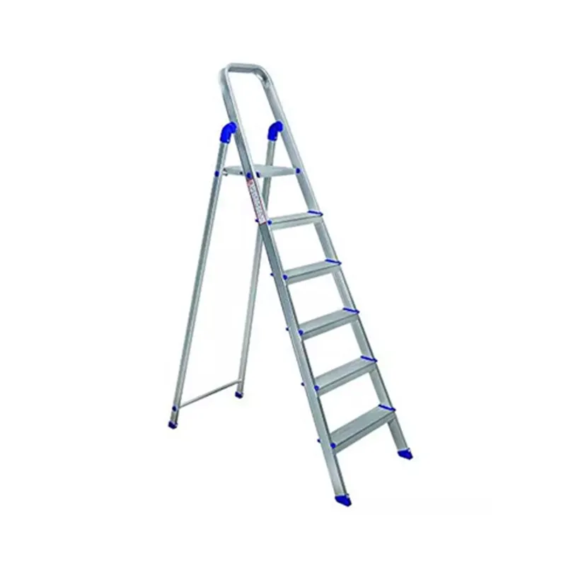 Premium Quality Aluminium 6 Step Foldable Ladder For Home Use