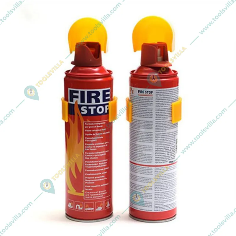 Premium Quality 500 ml Fire Stop Safety Spray for multipurpose uses i.e. Car, Home, Kitchen, Restaurant, etc (Pack of 3)