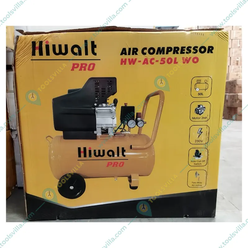 Hiwalt Pro 50L Oil Type Air Compressor With 2HP Motor