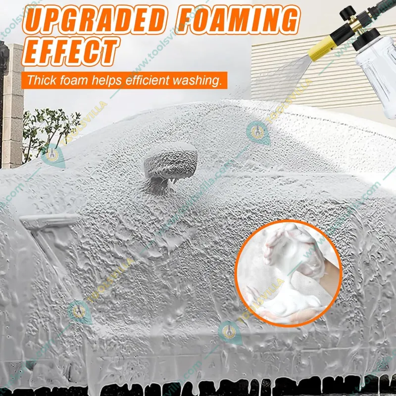 Premium Quality 1.1 Litter Professional Foam Spray Bottle for Car Washing 