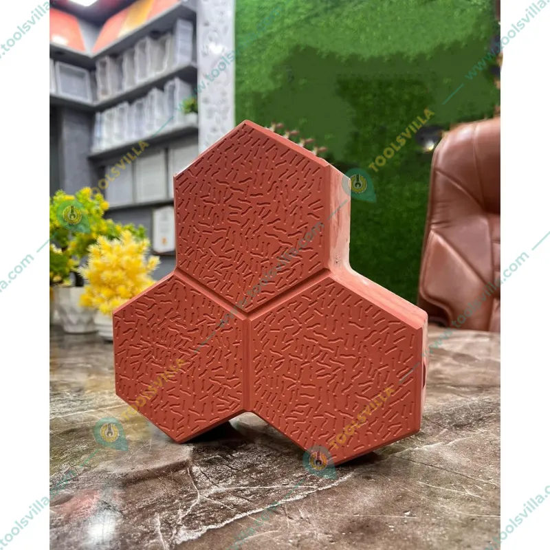 RK Plastic ‎24 x 24 x 6 Centimeters Triax Paver Mould ( Pack Of 4 )