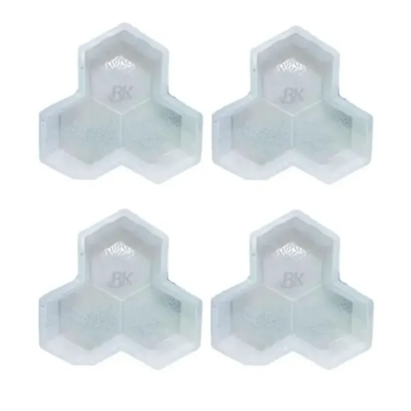 RK Plastic ‎24 x 24 x 6 Centimeters Triax Paver Mould ( Pack Of 4 )