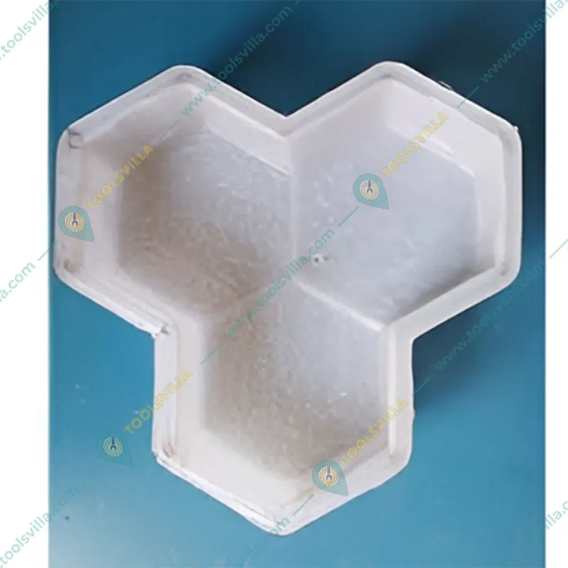 RK Plastic ‎24 x 24 x 6 Centimeters Triax Paver Mould ( Pack Of 4 )