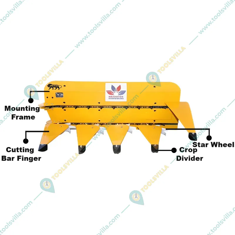  Krishitek PT-4 Reaper Attachment for 10 HP to 14 HP Power Weeder With 1 Year Warranty